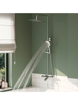 Artema AquaHeat Bliss 230B A47211 Termostatik Banyo Sistemi, Krom