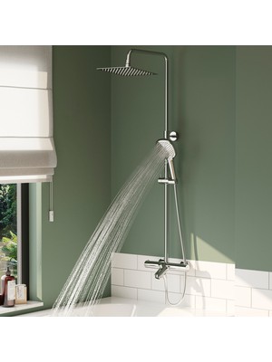 Artema AquaHeat Bliss 230B A47211 Termostatik Banyo Sistemi, Krom