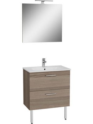 VitrA Mİa 66101 Banyo Dolabı Seti Çekmeceli, Ayaklı, 70 cm, Cordoba