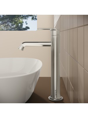 VitrA Origin A42882 Üstten Kumandalı Lavabo Bataryası, Krom