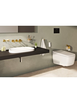 VitrA Frame 5653B401-0016 Tezgah Üstü TV Lavabo, VitrA Clean, 57 cm, Mat Beyaz