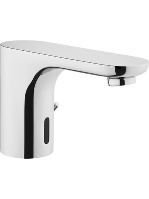 VitrA Memoria A47060 Temassız Lavabo Bataryası, Elektrikli, Çift Su Girişli, Krom