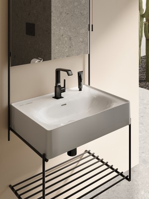 VitrA Equal 64082 Lavabo Ünitesi, 60 cm, Raflı, Beyaz