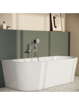 VitrA Origin Classic A42893 Banyo Bataryası, Krom