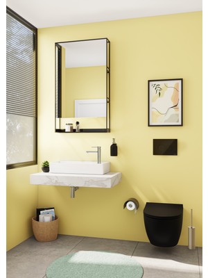 VitrA Base 800 A44083 Uzun Havluluk, Krom
