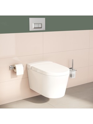 VitrA Base 600 A44135 Tuvalet Fırçalığı, Krom