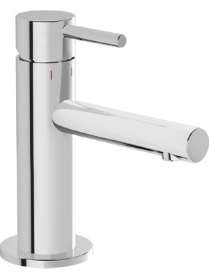 Vitra Origin A42555 Kısa Lavabo Bataryası, Krom