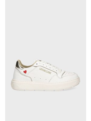 Love Moschino Logolu Kalın Taban Sneaker Ayakkabı Bayan Ayakkabı JA15144G1LJC210A