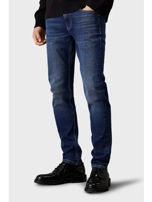 Calvin Klein Streç Pamuklu Skinny Fit Normal Bel Daralan Paça Jeans J30J3259831BJ Erkek Kot Pantolon J30J325983 1bj