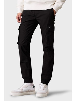 Calvin Klein Streç Pamuklu Skinny Fit Normal Bel Jogger Pantolon J30J326438BEH Erkek Pantolon J30J326438 Beh