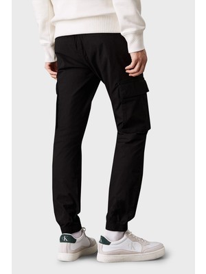 Calvin Klein Streç Pamuklu Skinny Fit Normal Bel Jogger Pantolon J30J326438BEH Erkek Pantolon J30J326438 Beh