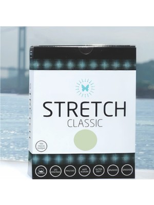 Stretch Tek Kişilik Lastikli Çarşaf Mint Yeşili