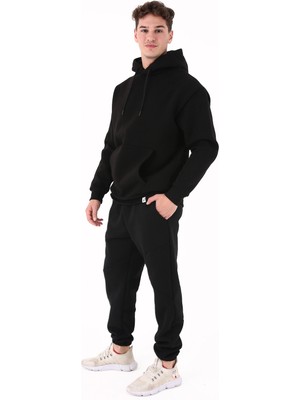 Scorp Origin Erkek Hoodie Sweatshirt Siyah