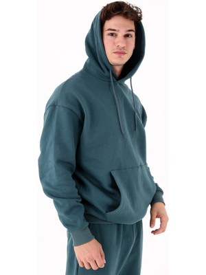 Scorp Origin Erkek Hoodie Sweatshirt Petrol