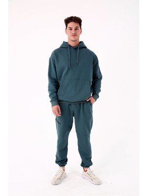 Scorp Origin Erkek Hoodie Sweatshirt Petrol