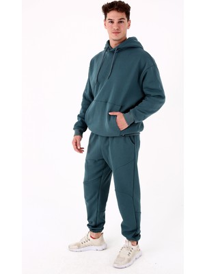 Scorp Origin Erkek Hoodie Sweatshirt Petrol