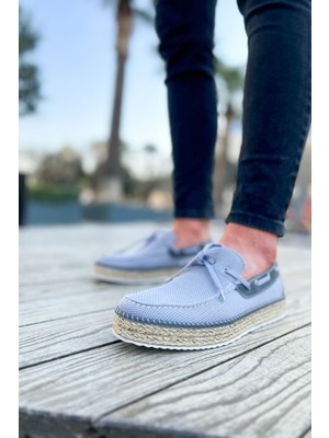 Yasaba Accessories CH311 Espadril Erkek Ayakkabı Antrasıt