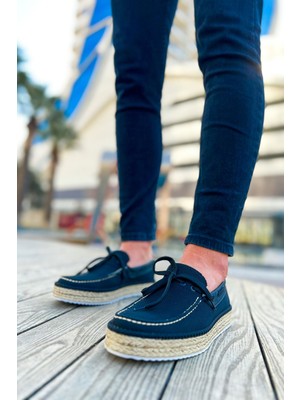 Yasaba Accessories CH311 Espadril Erkek Ayakkabı Sıyah