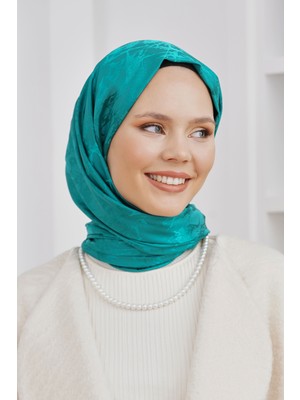 Loryan Scarf Jakar Şal - Mermer Floş Jakar Şal 4257