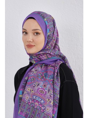 Loryan Scarf Diamond Şal - Diamond Harmony Ipeksi Şal 4281
