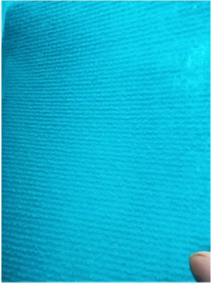 ÜN.K Rip Halıfleks Renk Turkuaz Duvardan Duvara Halıfles Boy 1 x 3