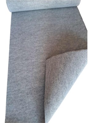 ÜN.K Rip Halıfleks  Gri Duvardan Duvara Halıfles Boy 1 x 19