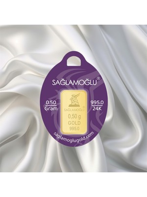 LEVA GOLD 0.50 gr 24 Ayar Sağlamoğlu Gram Altın