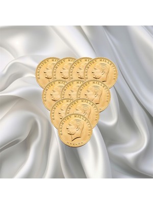LEVA GOLD 10 Adet Ata Çeyrek Altın Eski Tarihli