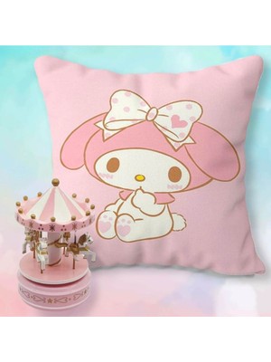 Md My Melody Yastık & Pembe Atlıkarınca Müzik Kutusu