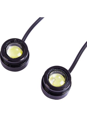 Space Gündüz Ledi 2X3W Beyaz Yapıştırmalı 12V/LAAM623