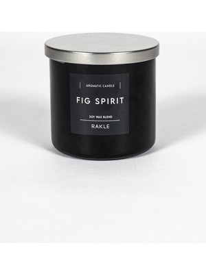 Prive Fig Spirit Kokulu Mum 480 gr Siyah