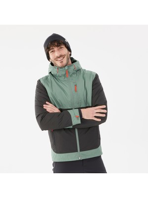 Decathlon Erkek Su Geçirmez Outdoor Kar Montu/kışlık Mont - Siyah/mavi - SH500 -10 °c