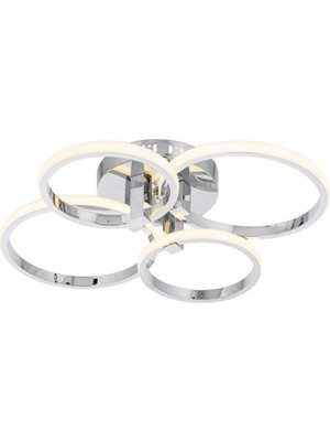 Mediterian Dörtlü Led Avize Modern ve Şık Metal Aydınlatma Seçeneği