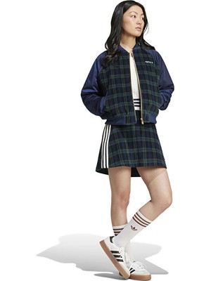 Adidas Tartan Jacket Kadın Günlük Ceket IX1040 Renkli