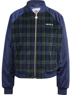 Adidas Tartan Jacket Kadın Günlük Ceket IX1040 Renkli