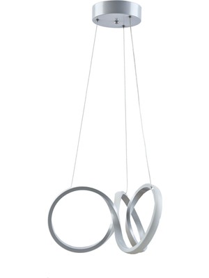 Mediterian Taly Gri Kasa Ledli Avize