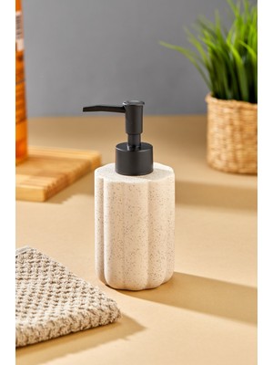 Cooker Modern Tasarım Sıvı Sabunluk - Şık ve Dayanıklı (Beton Görünümlü)