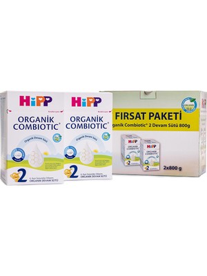 Hipp Organik Combiotic Devam Sütü 2X800 gr