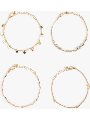 Koton 4'lü Zincir Bileklik Seti