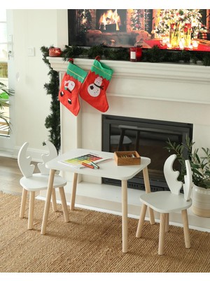 Seapol Oyun ve Aktivite Masa Seti - 1(BİR) Adet Masa + 2(İKİ) Adet Sandalye