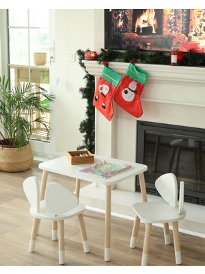 Seapol Oyun ve Aktivite Masa Seti - 1(BİR) Adet Masa + 2(İKİ) Adet Sandalye