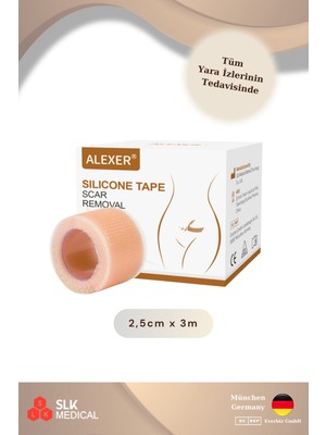 Alexer Soft Silikon Bant Yanık Sezaryen Dikiş Izi Keloid Estetik Ameliyat Izi Giderici
