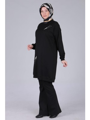 ottomanwear.com Büyük Beden Tunik Siyah OTW2050