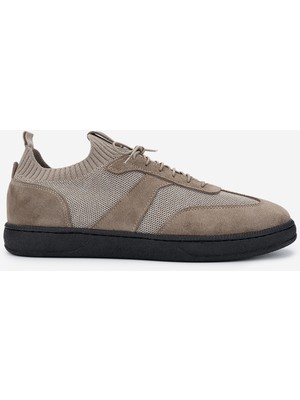 Valmenti Erkek Deri & Tekstil Vizon Sneakers & Spor Ayakkabı 698 1149-4 Erk Ayk SK24-25 Vızon Trıko