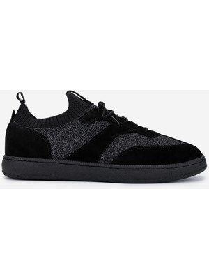 Valmenti Erkek Deri & Tekstil Siyah Sneakers & Spor Ayakkabı 698 1149-4 Erk Ayk SK24-25 Sıyah Trıko