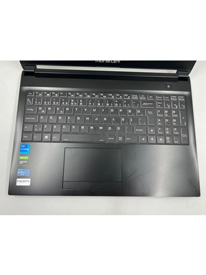 Monster Abra A5 I5-11400H 16 GB 512 GB M.2 SSD 4 GB GTX1650 15.6" Dos Dizüstü Bilgisayar (Yenilenmiş)