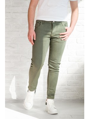 Fbı Skinny Slimfit Dar Paça Bilekten Pamuklu Kot Pantolon
