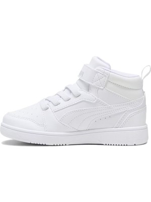 Puma 393832 Rebound V6 Mid Ac+ Ps Spor Ayakkabı Beyaz