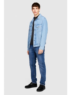 Stockholm Slim Fit Esnek Denim Pantolon Erkek Renkli Pantolon - 323A4MQBSE00C