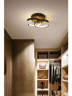 Mediterian Holled Hol Koridor Giriş Için Modern Ledli Avize